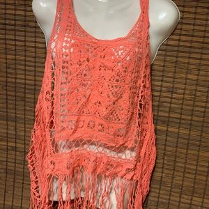 Super cute crocheted top